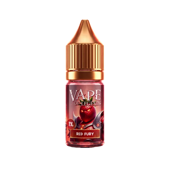 E Liquide RED FURY 10 ml sel de nicotine - Vape of Legends